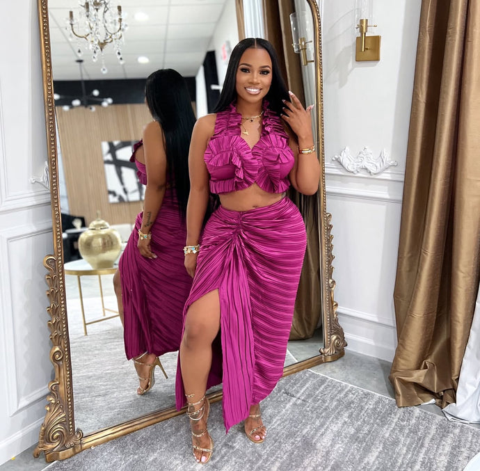 Afro Brunch Skirt Set